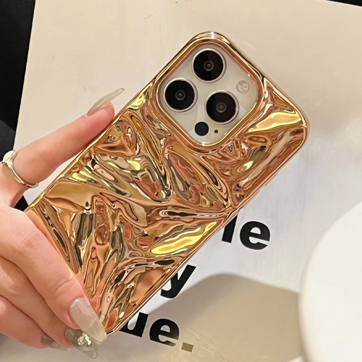 Чохол TPU Sea для Apple iPhone 15 Pro (6.1") Gold