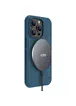 Чехол Nillkin Matte Magnetic Pro для Apple iPhone 15 Pro (6.1") Синий / Blue