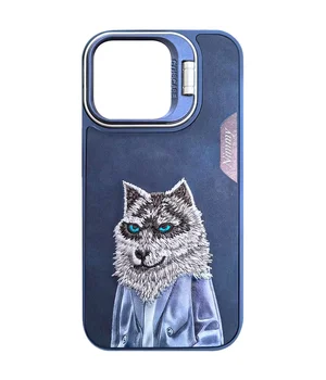 TPU+PC чохол Friends для Apple iPhone 15 Pro (6.1") Blue Wolf