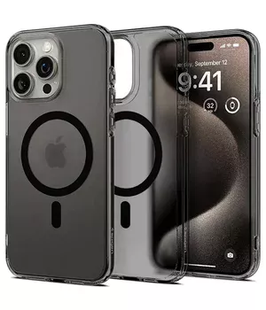 Чохол SGP Black Matte (MagFit) для Apple iPhone 15 Pro (6.1") Black