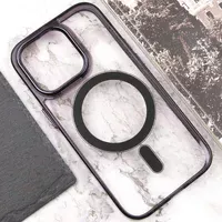 Чохол TPU Iris with MagSafe для Apple iPhone 15 Pro (6.1") Чорний