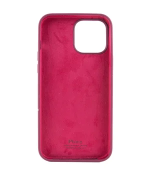 Чохол Silicone Case Full Protective (AA) для Apple iPhone 15 Pro (6.1") Бордовий / Plum