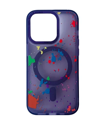 Чохол TPU+PC Flush with MagSafe для Apple iPhone 15 Pro (6.1") Dark purple