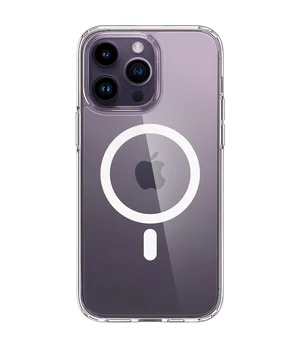 Чохол SGP Ultra Hybrid (MagFit) для Apple iPhone 15 Pro (6.1") Прозорий