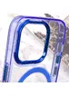 Чехол TPU Iris with MagSafe для Apple iPhone 15 Pro (6.1") Синий