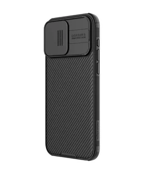 Карбоновая накладка Nillkin CamShield Pro для Apple iPhone 15 Pro (6.1") Black