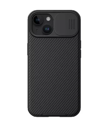 Карбонова накладка Nillkin CamShield Pro Magnetic для Apple iPhone 15 (6.1") Black