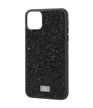 TPU чехол Bling World Rock Diamond для Apple iPhone 15 (6.1") Черный