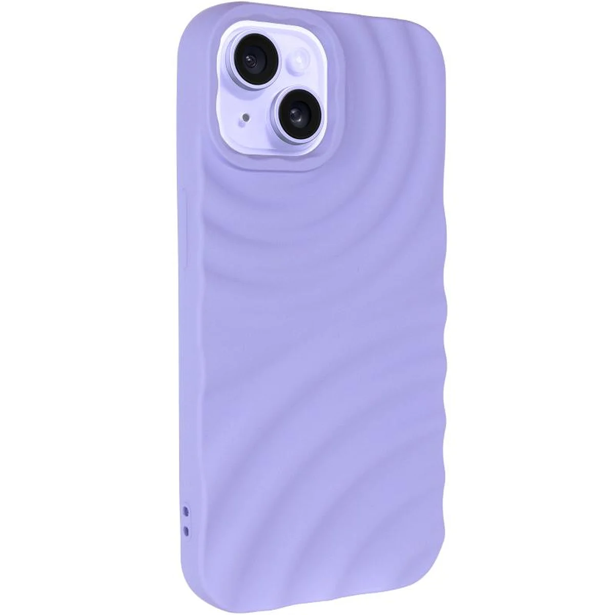 Чехол TPU MonoWave для Apple iPhone 15 (6.1") Light Blue