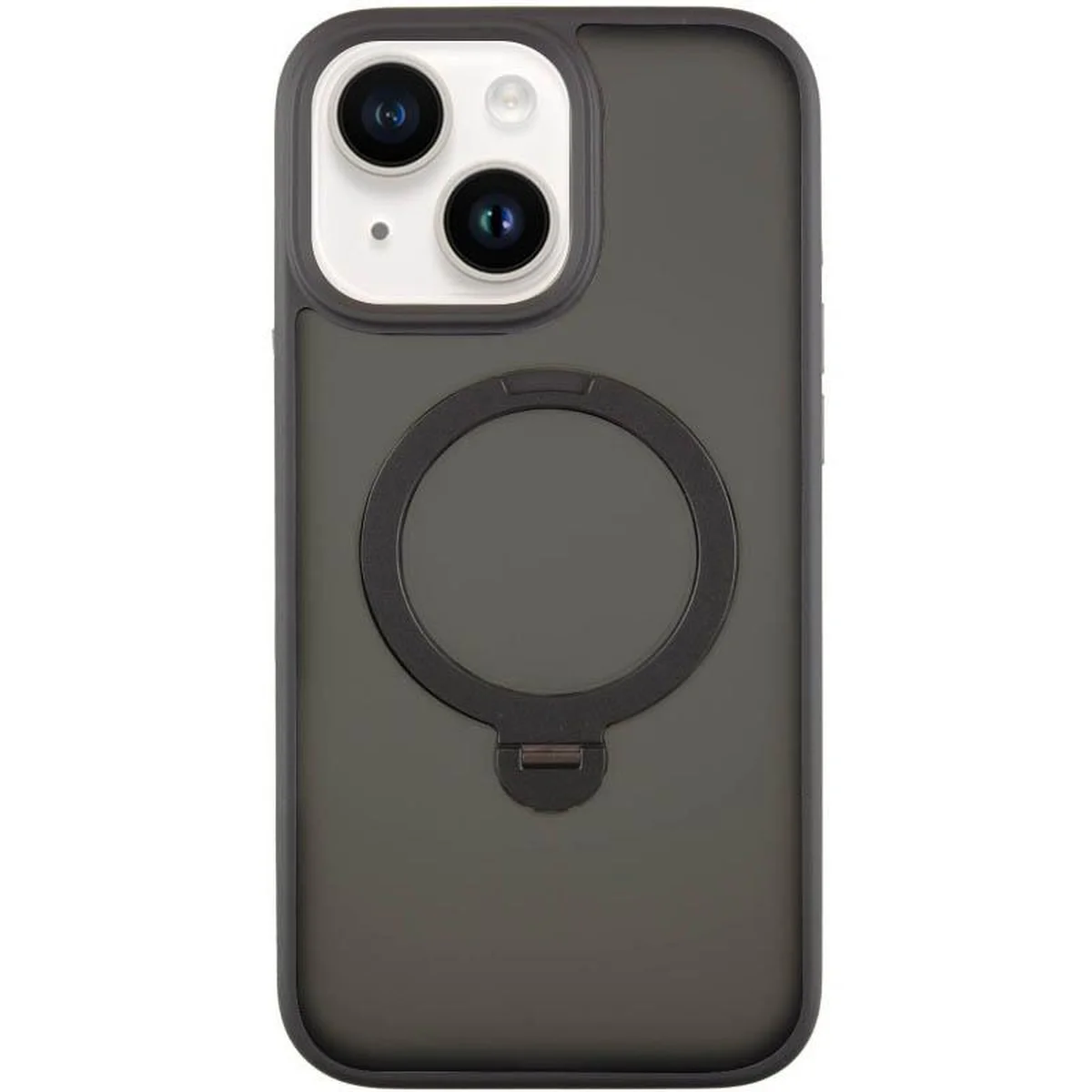 Чохол Ummi Colorful with MagSafe HQ Ring для Apple iPhone 15 (6.1") Black