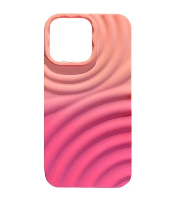 Чехол TPU ColorWave для Apple iPhone 15 (6.1")  Peach / Pink