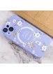 TPU+PC чехол Secret Garden with MagSafe для Apple iPhone 15 (6.1") Lilac
