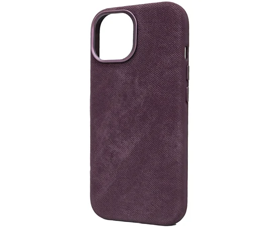 Чехол Denim with MagSafe для Apple iPhone 15 (6.1") Deep Purple