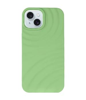 Чохол TPU MonoWave для Apple iPhone 15 (6.1") Light Green