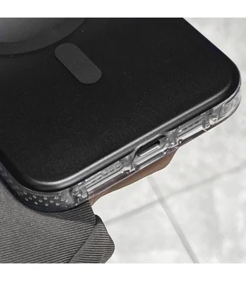 Чехол TPU+PC Shadow with MagSafe для Apple iPhone 15 (6.1") Black