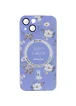 TPU+PC чехол Secret Garden with MagSafe для Apple iPhone 15 (6.1") Lilac