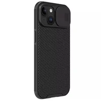 Карбоновая накладка Nillkin CamShield Pro для Apple iPhone 15 (6.1") Black