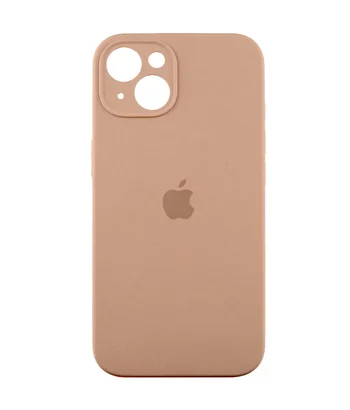 Чохол Silicone Case Full Camera Protective (AA) Apple iPhone 15 (6.1") Бежевий / Desert Gold