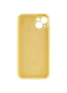 Чохол Silicone Case Full Camera Protective (AA) Apple iPhone 15 (6.1") Жовтий / Mellow Yellow