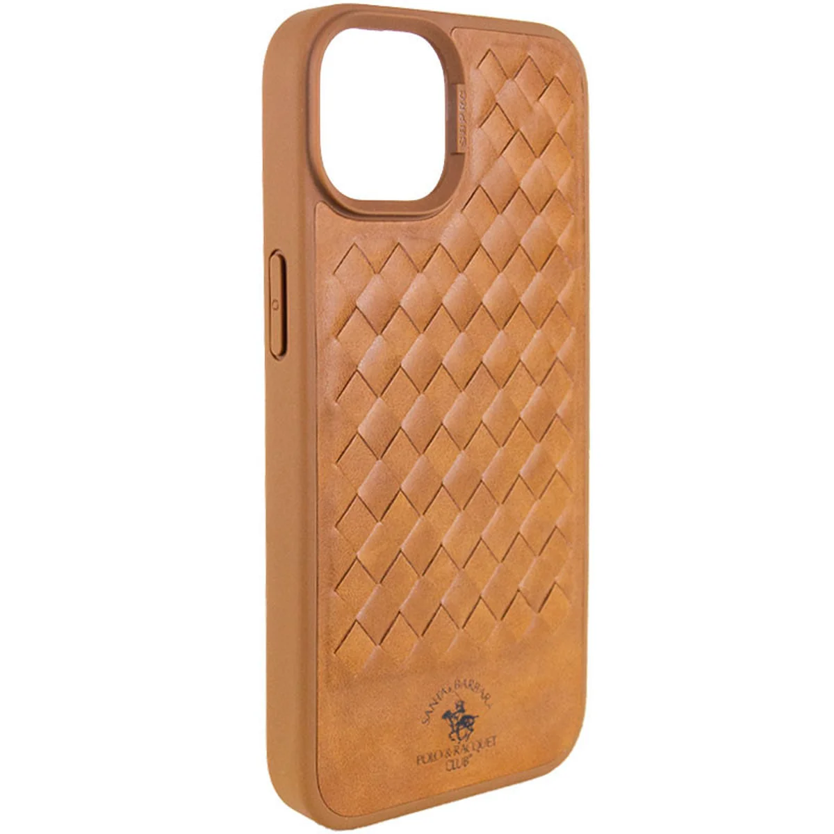 Кожаный чехол Polo Santa Barbara для Apple iPhone 15 (6.1") Brown