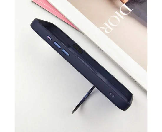 Чехол Ummi Colorful with MagSafe HQ Ring для Apple iPhone 15 (6.1") Dark Blue