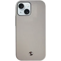 Чехол PC+Leather SGP with MagSafe для Apple iPhone 15 (6.1") Grey