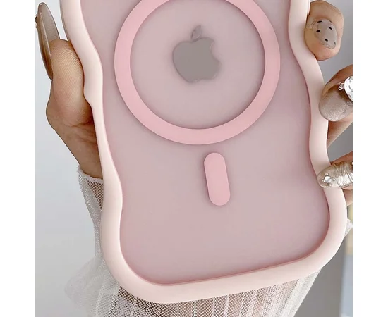 Чохол TPU+PC Undine with MagSafe для Apple iPhone 15 (6.1") Pink