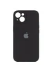 Чохол Silicone Case Full Camera Protective (AA) Apple iPhone 15 (6.1") Чорний / Black