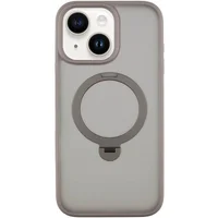 Чехол Ummi Colorful with MagSafe HQ Ring для Apple iPhone 15 (6.1") Grey
