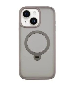 Чехол Ummi Colorful with MagSafe HQ Ring для Apple iPhone 15 (6.1") Grey