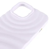 Чехол TPU MonoWave для Apple iPhone 15 (6.1") White