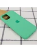 Чохол Silicone Case Full Protective (AA) для Apple iPhone 15 (6.1") Зелений / Spearmint