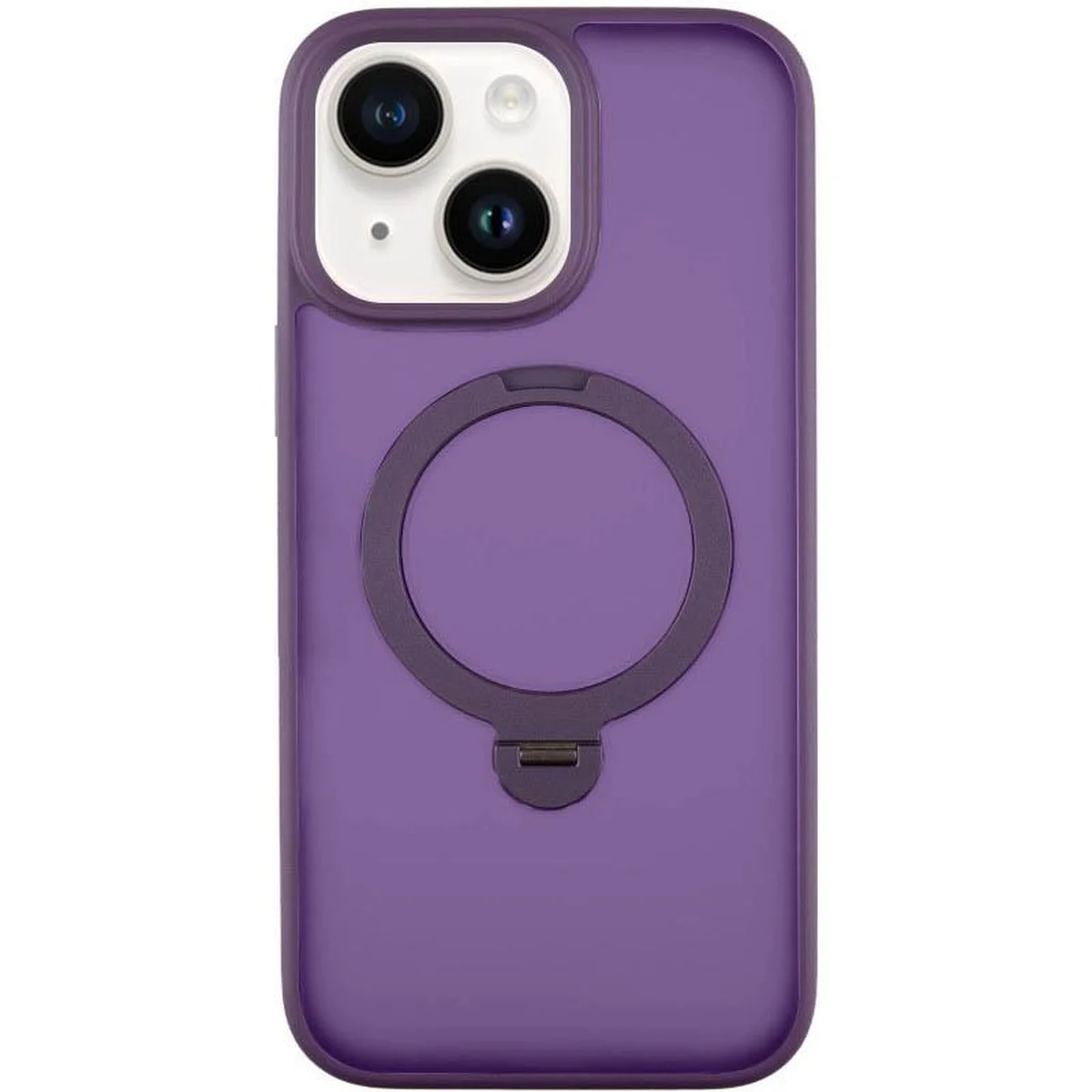 Чехол Ummi Colorful with MagSafe HQ Ring для Apple iPhone 15 (6.1") Purple