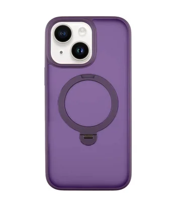 Чохол Ummi Colorful with MagSafe HQ Ring для Apple iPhone 15 (6.1") Purple