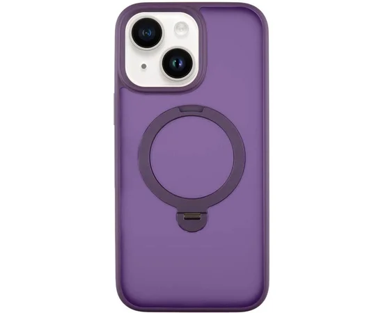 Чехол Ummi Colorful with MagSafe HQ Ring для Apple iPhone 15 (6.1") Purple