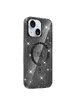 Чехол TPU Eclipse Sparkle (MagFit) для Apple iPhone 15 (6.1") Black