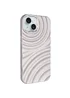 Чехол TPU MonoWave для Apple iPhone 15 (6.1") Light Gray
