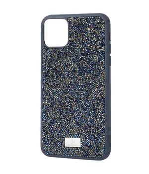 TPU чехол Bling World Rock Diamond для Apple iPhone 15 (6.1") Синий