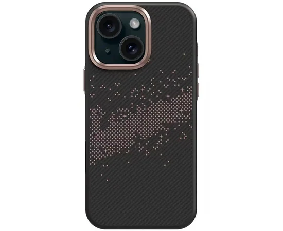 TPU чохол Monzo (MagFit) для Apple iPhone 15 (6.1") Titanium gold