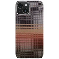 Чехол PC Carbon Protection Slim with MagSafe для Apple iPhone 15 (6.1") Red