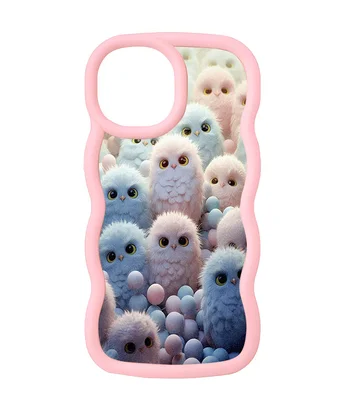 Чохол TPU Cloudy Pictures для Apple iPhone 15 (6.1") Owls