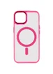 Чохол TPU Iris with MagSafe для iPhone 15 (6.1") Малиновий