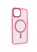 Чохол TPU Iris with MagSafe для iPhone 15 (6.1") Малиновий