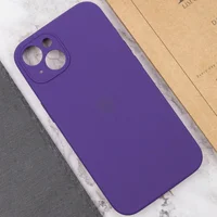 Чохол Silicone Case Full Camera Protective (AA) для Apple iPhone 15 (6.1") Фіолетовий / Amethyst