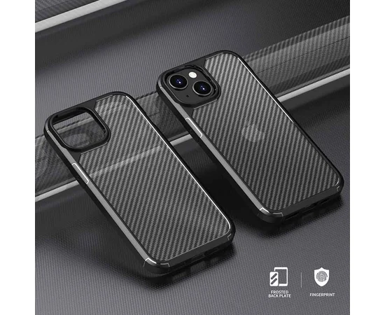 Чехол TPU+PC Line для Apple iPhone 15 (6.1") Black