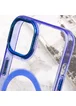 Чехол TPU Iris with MagSafe для Apple iPhone 15 (6.1") Синий