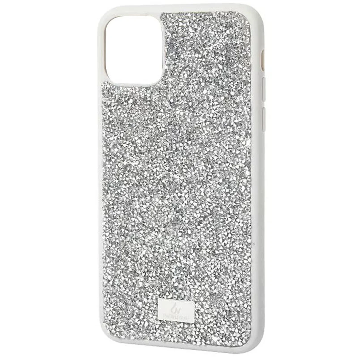 TPU чохол Bling World Rock Diamond для Apple iPhone 15 (6.1") Срібний