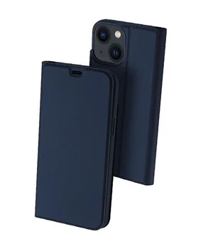 Чехол-книжка Dux Ducis с карманом для визиток для Apple iPhone 15 (6.1") Синий Чехол-книжка Dux Ducis с карманом для визиток для Apple iPhone 15 (6.1") Синий