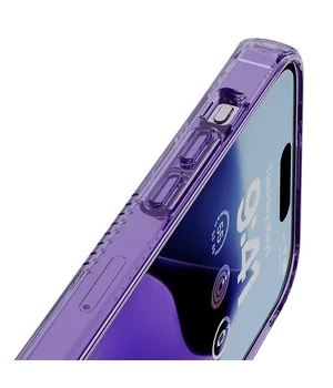 Чехол TPU+PC Multi-Color для Apple iPhone 15 (6.1") Purple