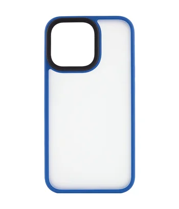 TPU+PC чохол Metal Buttons для Apple iPhone 15 (6.1") Блакитний